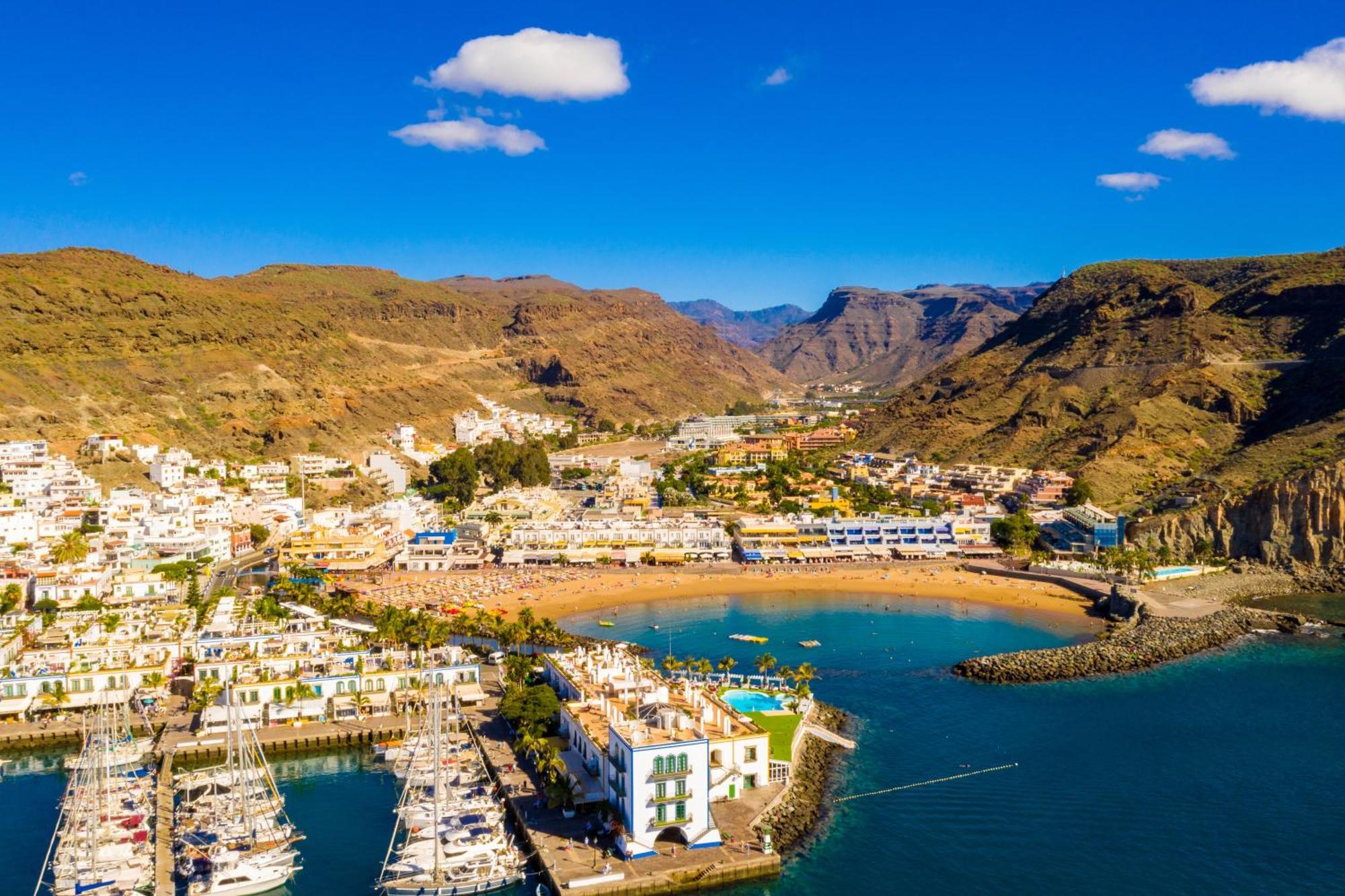 Apartmán Amarre Fuente Puerto De Mogan Exteriér fotografie